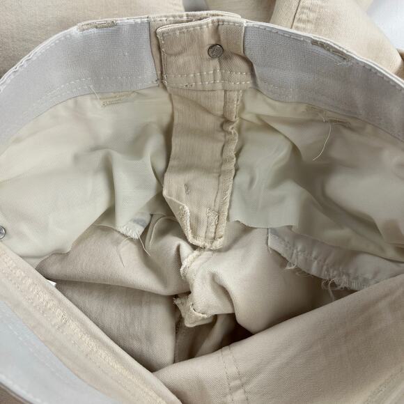 Democracy "Ab"Technology Winter White Mid Rise Ankle Tummy Control Jeans Size 6 - Picture 9 of 14